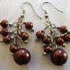 Pomegranate Glass Pearl earrings (36mm drop)

Pearl sizes 6mm, 12mm

Silver plated