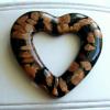 48x42 mm Lampwork Glass open heart

Weight 15g