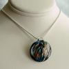 25x21mm Lampwork glass pendant

Weight 4.5g

Bail is formed as part of the glass