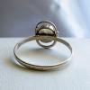 Back view of Chalcedony ring